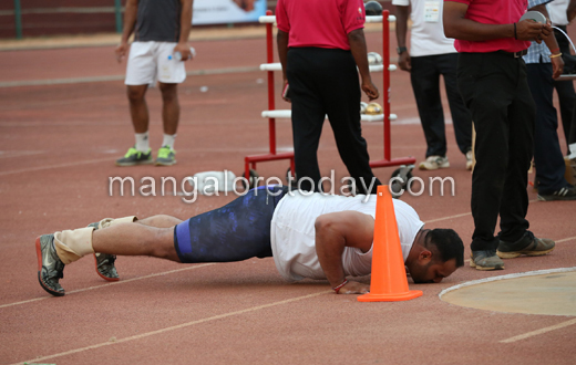 Shot putter Inderjeet